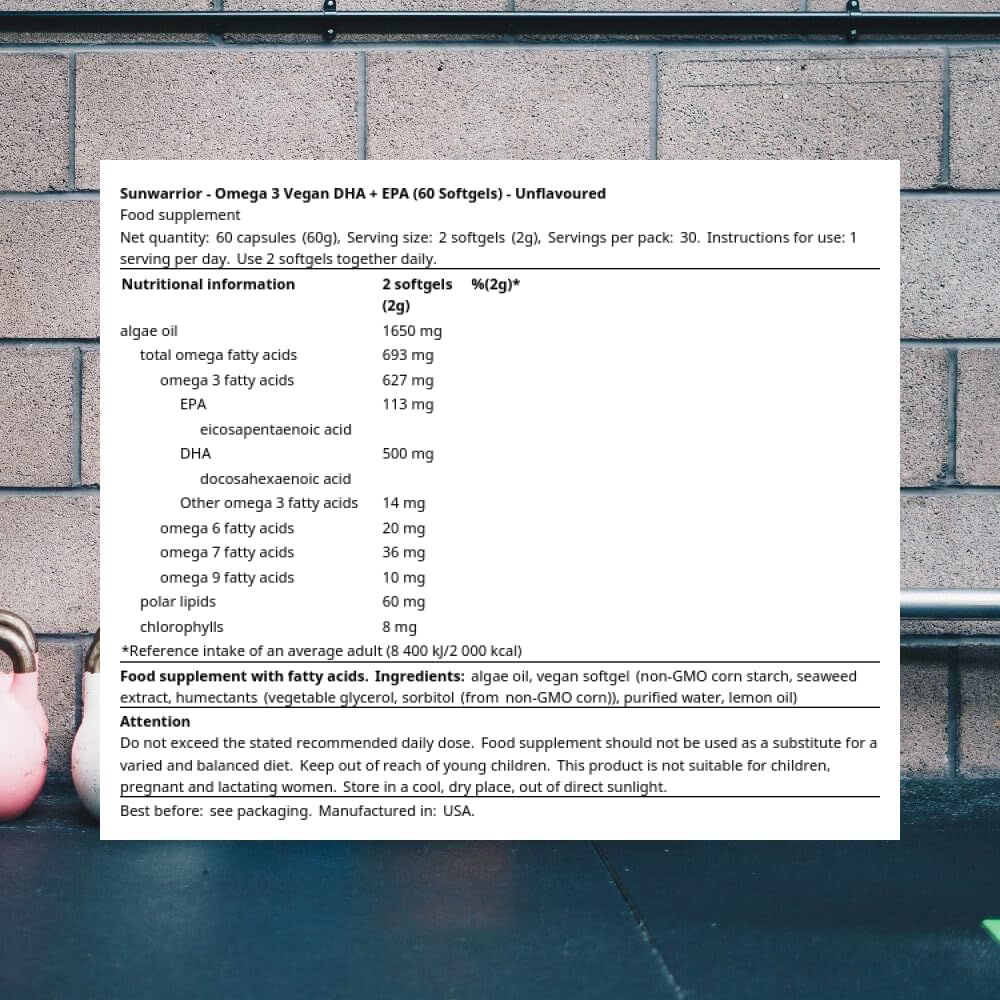 Omega-3 Vegan DHA & EPA (DC)