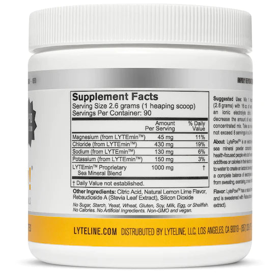 Lemon-lime Electrolytes