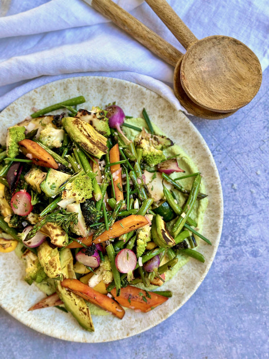 Grilled Spring Salad Easy Healthy Recipe