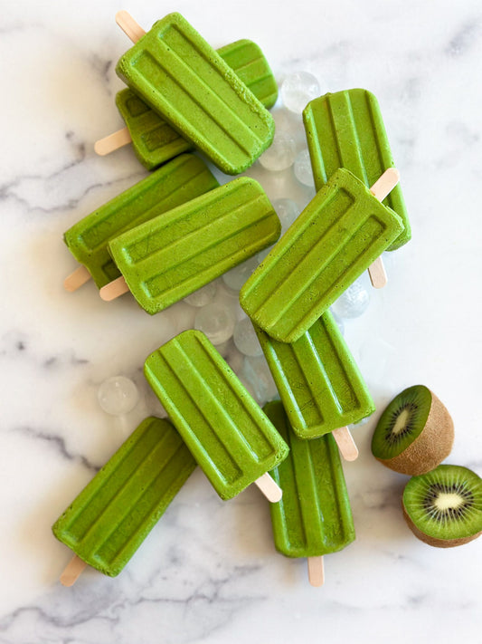 Green Smoothie Popsicles Easy Healthy Recipe