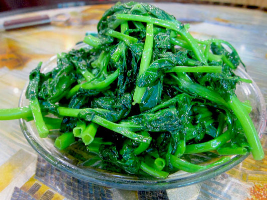 Sautéed Spinach and Watercress Easy Healthy Recipe
