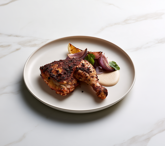 Berbere Chicken with Tahini