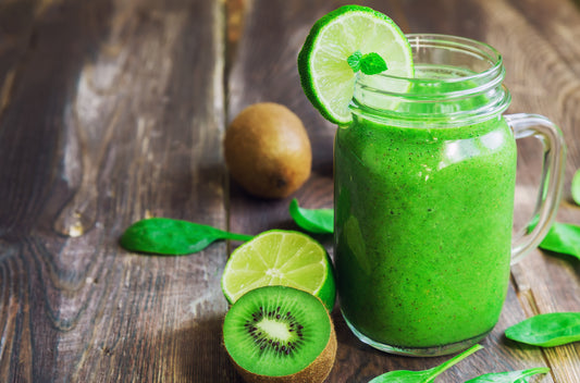 Kiwi-Lime Smoothie Easy Healthy Recipe