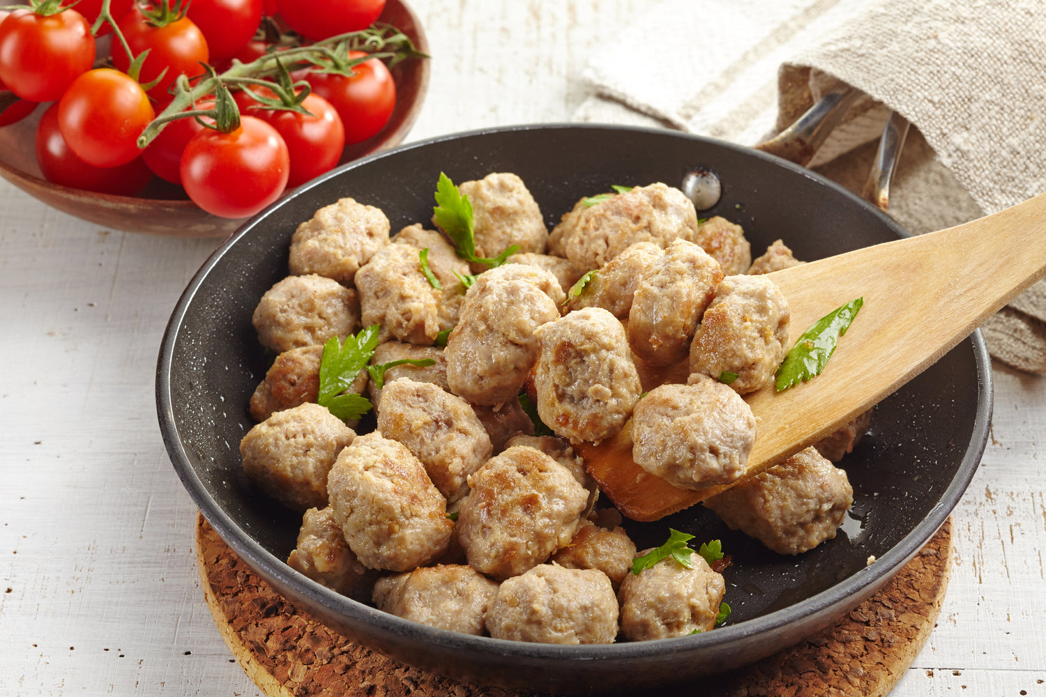 Spiced Turkey and Zucchini Meatballs Easy Healthy Recipe