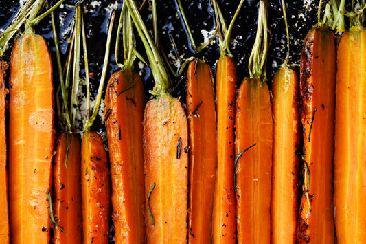 Coriander Roasted Carrots Easy Healthy Recipe