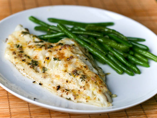 Baked Cod with Thyme Easy Healthy Recipe