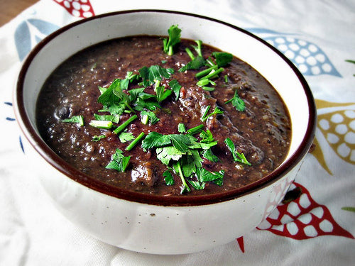 Brazilian Black Bean Soup Easy Healthy Recipe