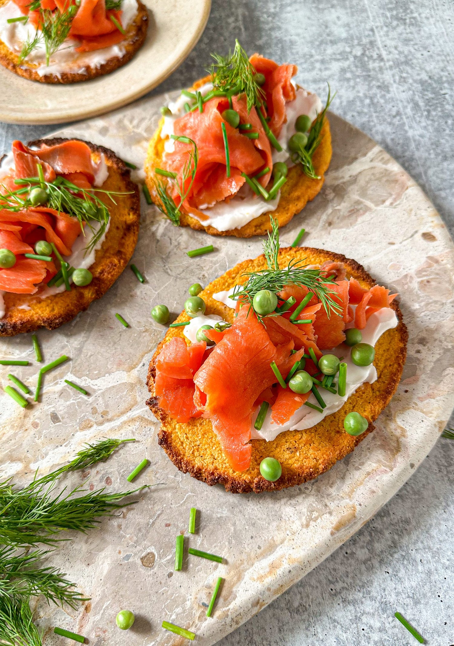 Lox & Root Veggie Flatbread Easy Healthy Recipe