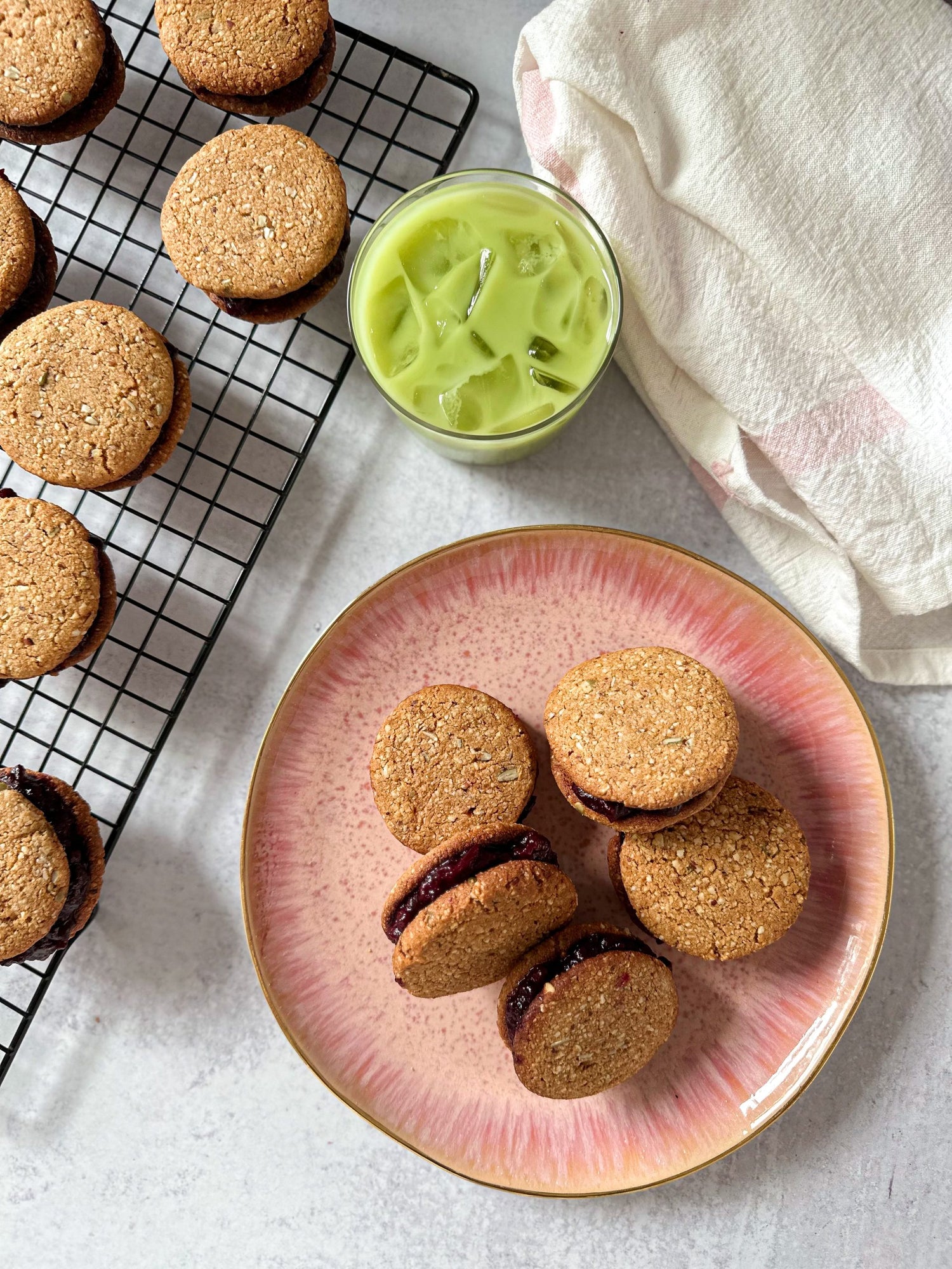 Cranberry Spice Sandwich Cookies Easy Healthy Recipe