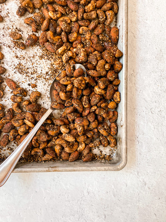 Za'atar Roasted Nuts Easy Healthy Recipe