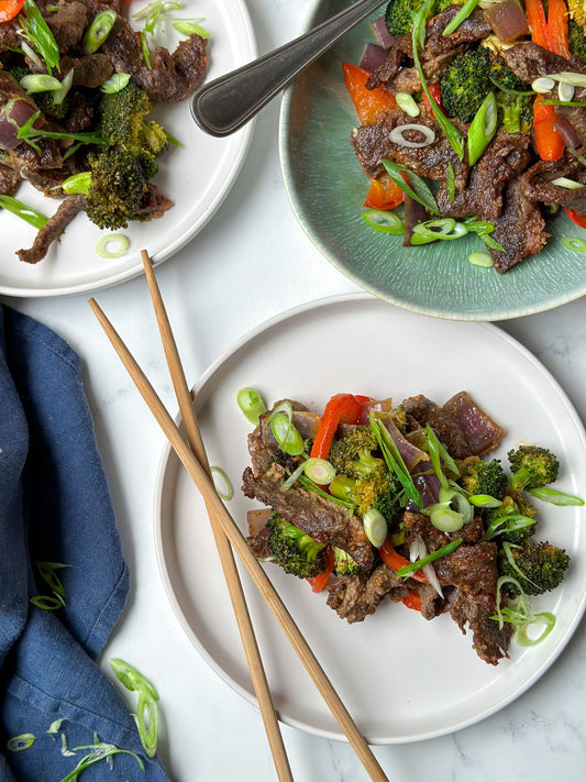 One-Pan Beef & Broccoli Easy Healthy Recipe
