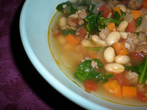 Curried Great Northern Beans and Carrot Soup Easy Healthy Recipe