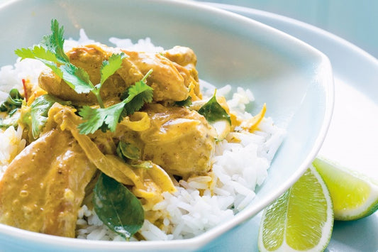 Curried and Coconut Chicken Breast Easy Healthy Recipe