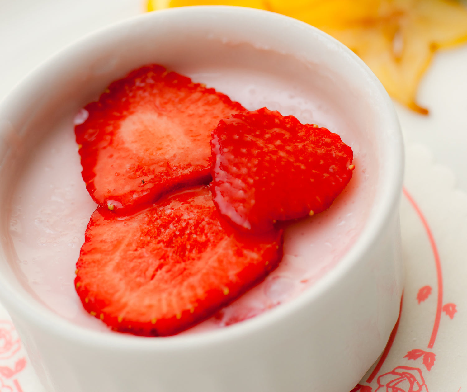 Healing Meals - Strawberry Panna Cotta Easy Healthy Recipe