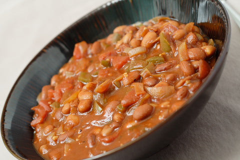 Hearty Garden Vegetable Soup With Pinto Beans Easy Healthy Recipe