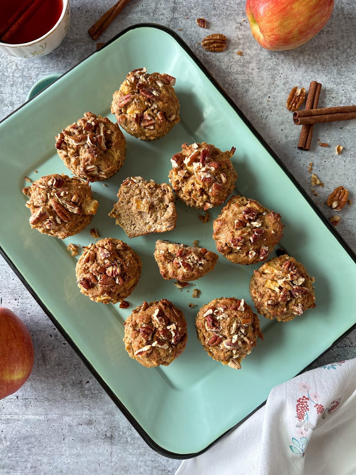 Apple Cinnamon Muffins Easy Healthy Recipe