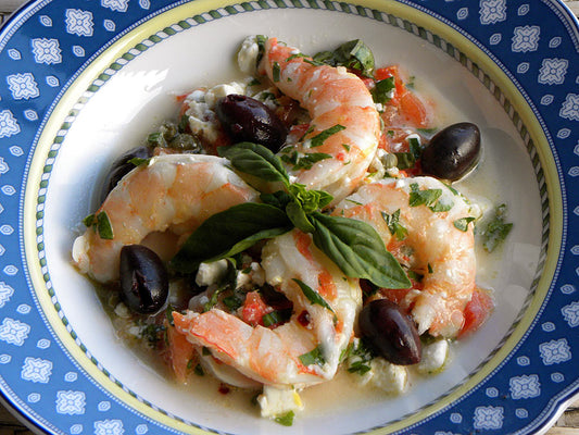 Mediterranean Shrimp Easy Healthy Recipe