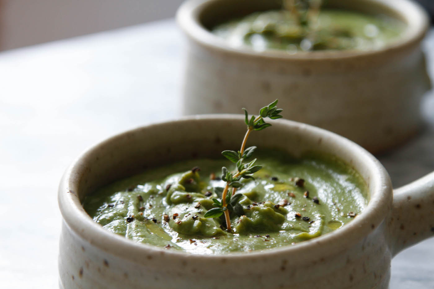 Broccoli Spinach Soup Easy Healthy Recipe