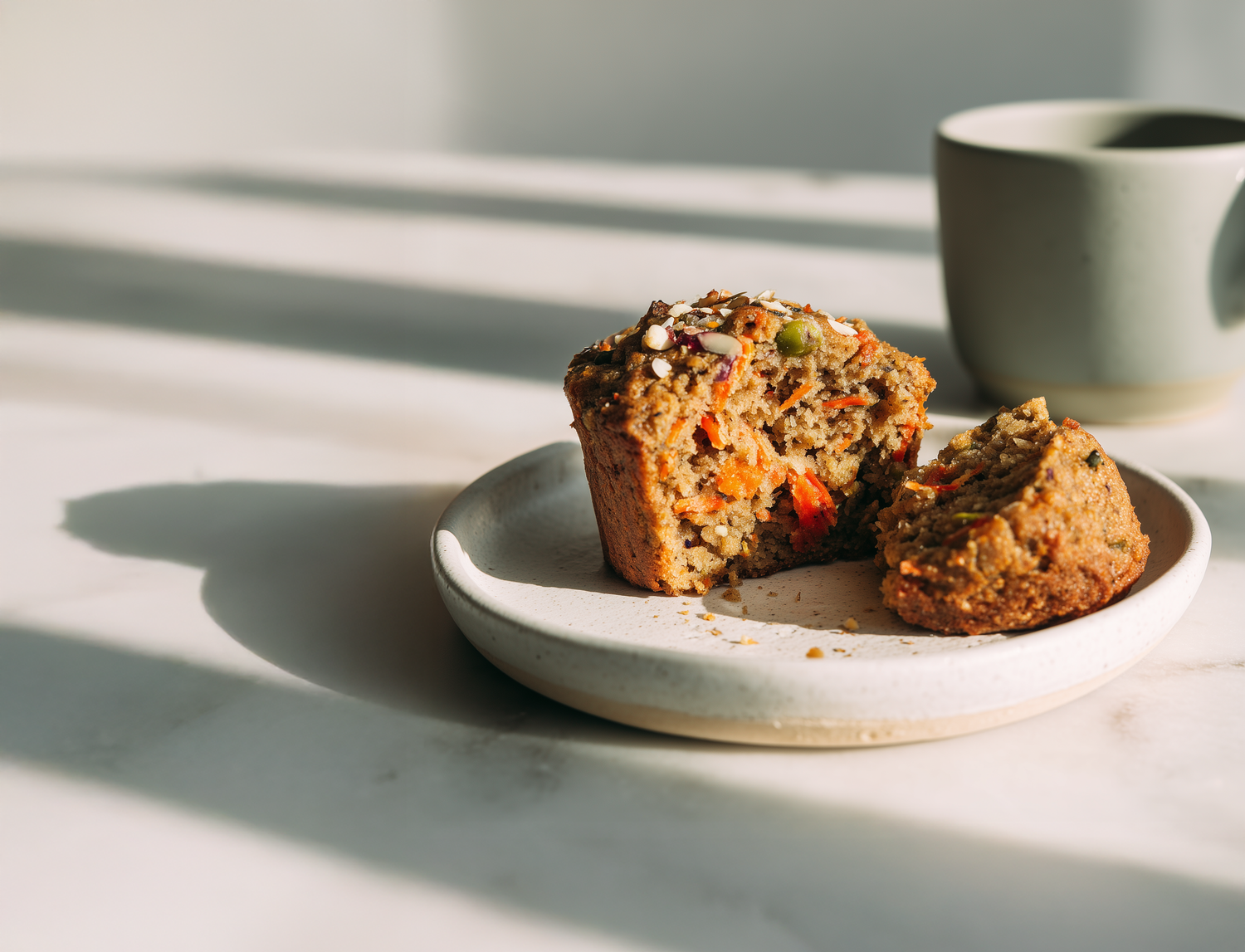Paleo Trail-Mix Muffins