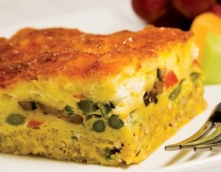 Quinoa-Crusted Quiche Easy Healthy Recipe