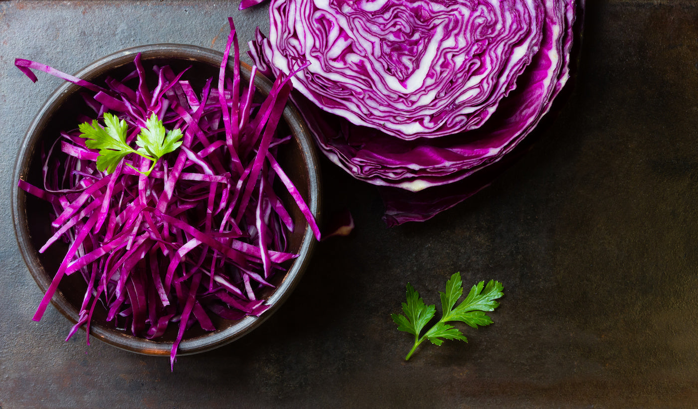 Red Cabbage Salad Easy Healthy Recipe