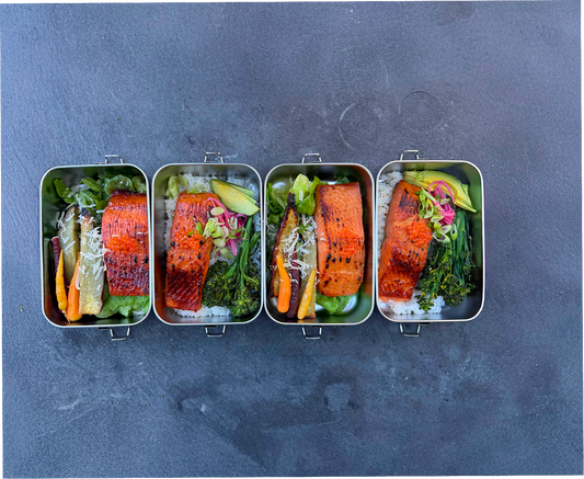 Miso-Glazed Salmon Bowl