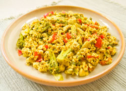 Scrambled Tofu Easy Healthy Recipe