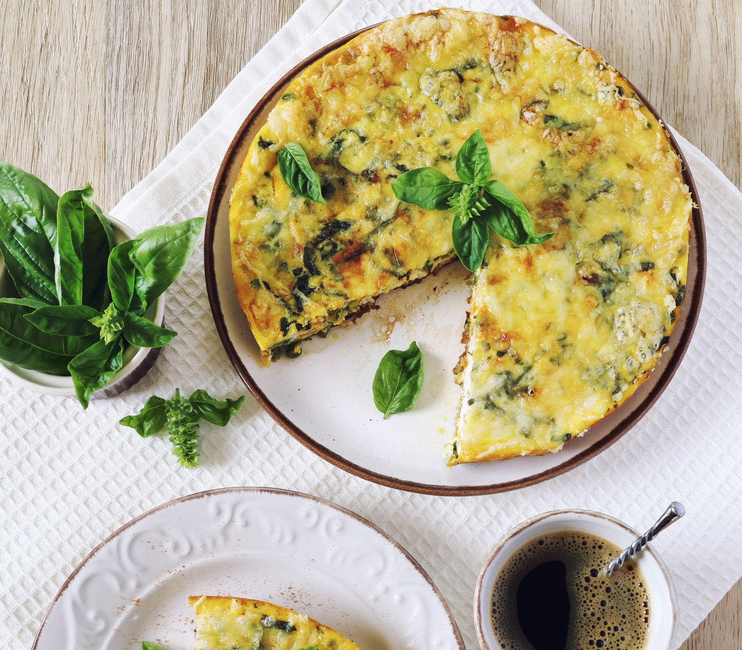 Broccoli Sausage Frittata Easy Healthy Recipe