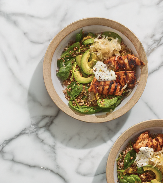 Buckwheat Bowl with Smoked Paprika Chicken
