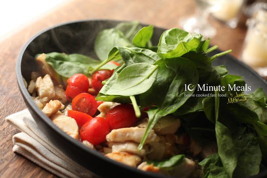 Skinny Chicken Florentino Easy Healthy Recipe