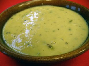 Creamy Asparagus Soup Easy Healthy Recipe