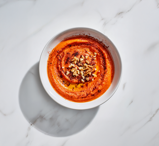 Smoky Roasted Pepper and Walnut Dip