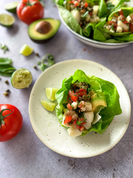 Easy Fish Lettuce Tacos Easy Healthy Recipe