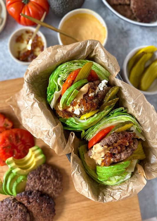 Bison Smash Burgers Easy Healthy Recipe