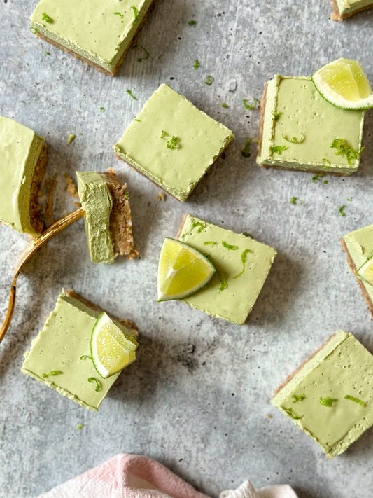 Matcha Lime Ice Cream Bars Easy Healthy Recipe