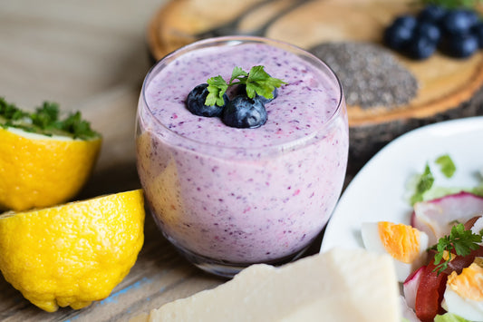 Berries & Cream Smoothie Easy Healthy Recipe