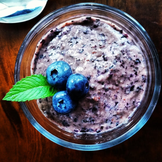 Blueberry Paleo Vegan Yogurt Recipe Easy Healthy Recipe
