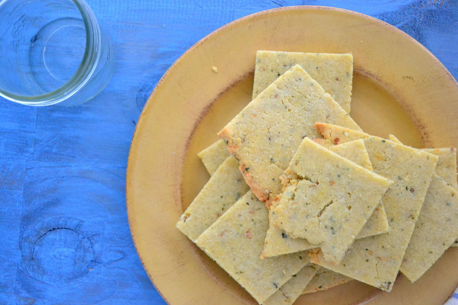 Rosemary Almond Flour Crackers Easy Healthy Recipe
