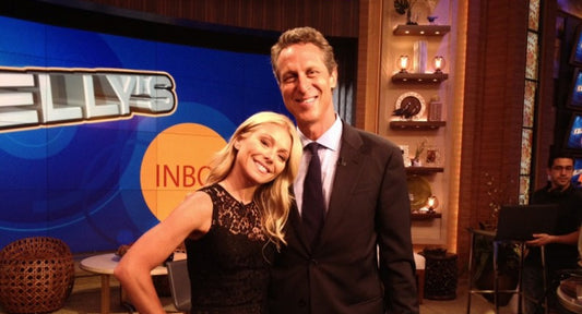 Dr Mark Hyman with Kelly Ripa on Live! with Kelly