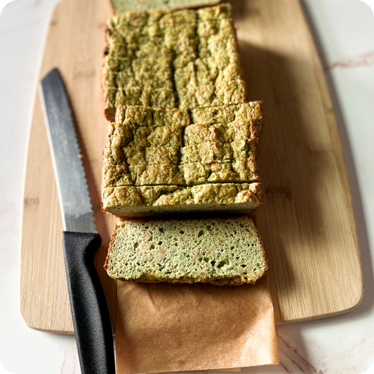 Protein Broccoli Breakfast Loaf