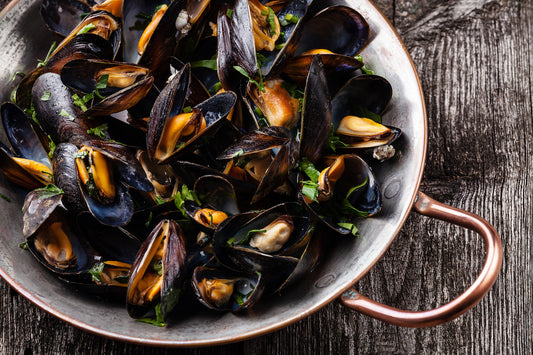 Mediterranean Steamed Mussels Easy Healthy Recipe