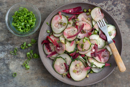 Sesame Cucumber Salad Easy Healthy Recipe