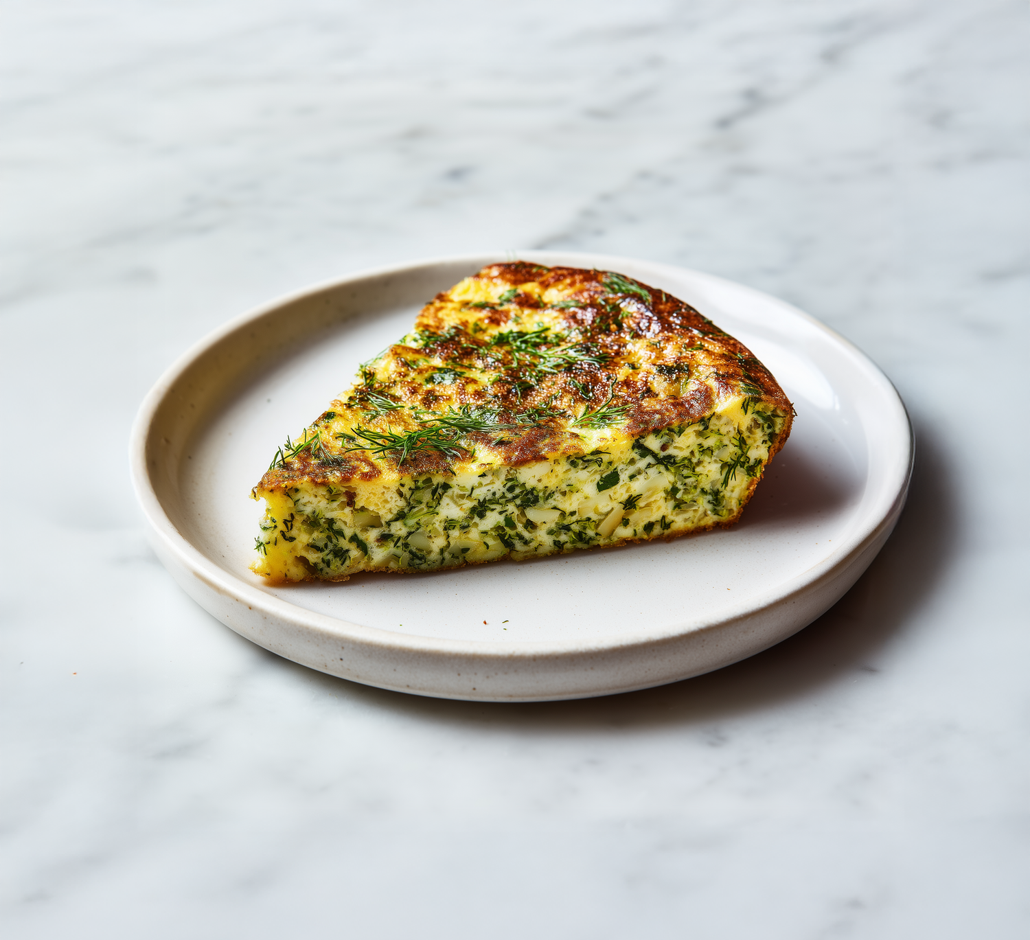 Persian Herb Green Omelette