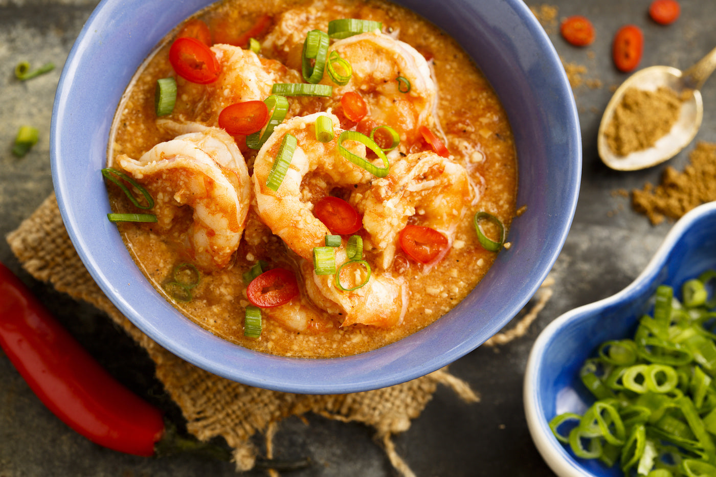 Coconut Curry Shrimp Easy Healthy Recipe
