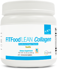 Bottle of FIT Food Lean Collagen Vanilla