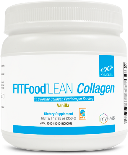 Bottle of FIT Food Lean Collagen Vanilla