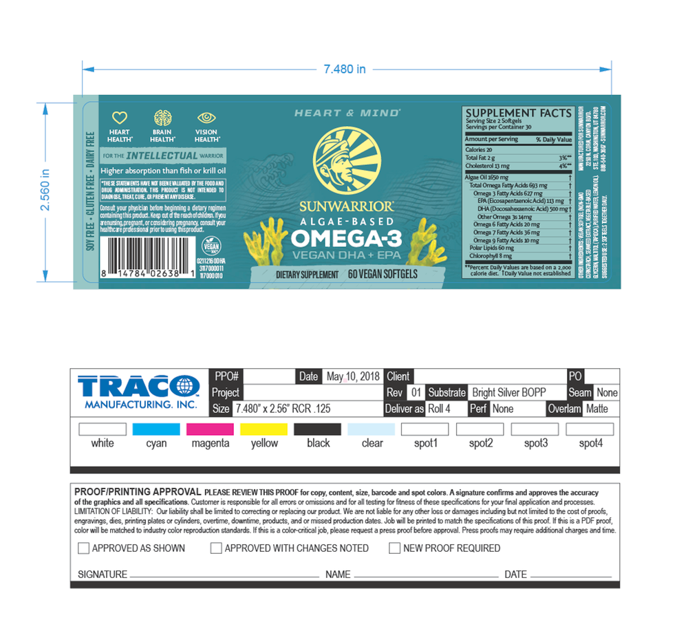 Omega-3 Vegan DHA & EPA (DC)