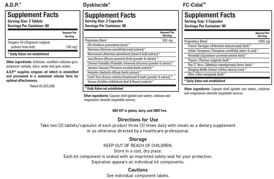 SBO Kit 30-Day