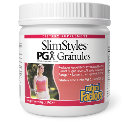 Bottle of PGX SlimStyles Granules