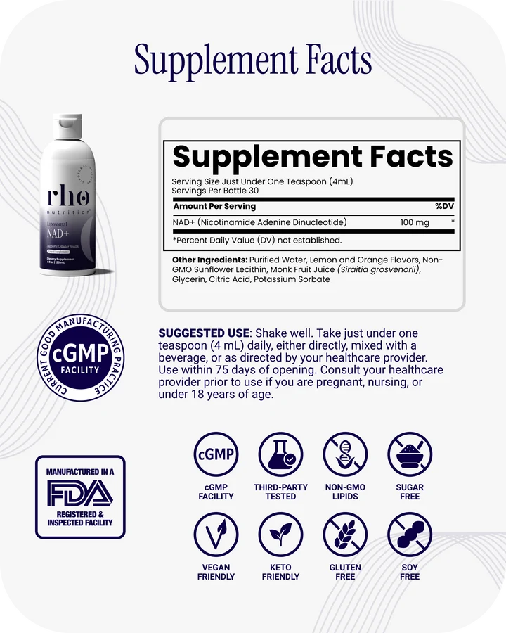 NAD+ (Nicotinamide Adenine Dinucleotide) 100mg